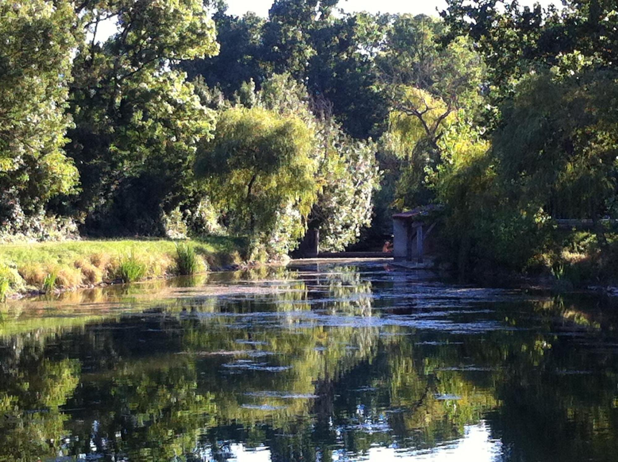 Hotel La Ferme Du Marais Poitevin - Roulotte Benet Exteriér fotografie
